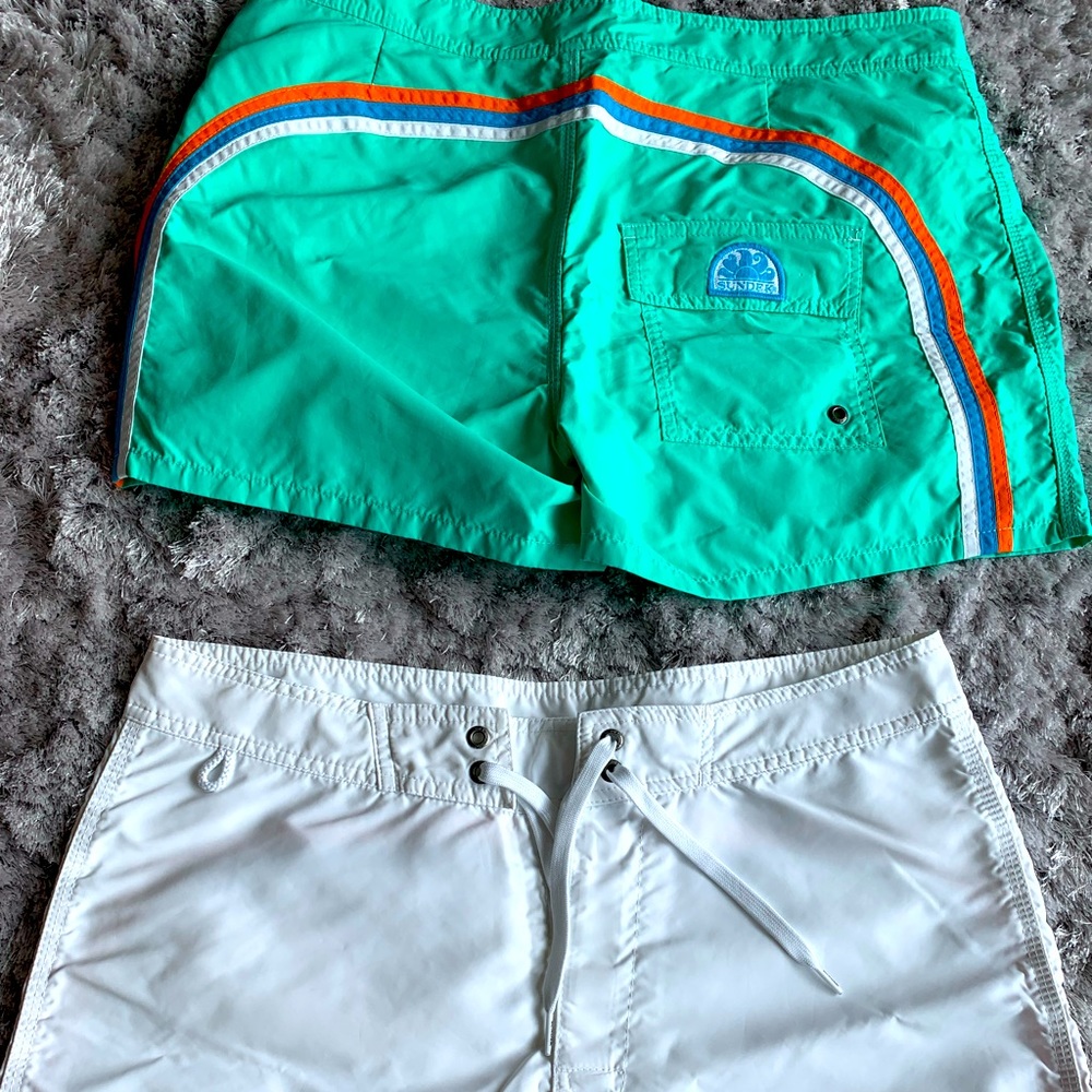 14" SHORT LENGTH FIXED WAIST SWIM TRUNK